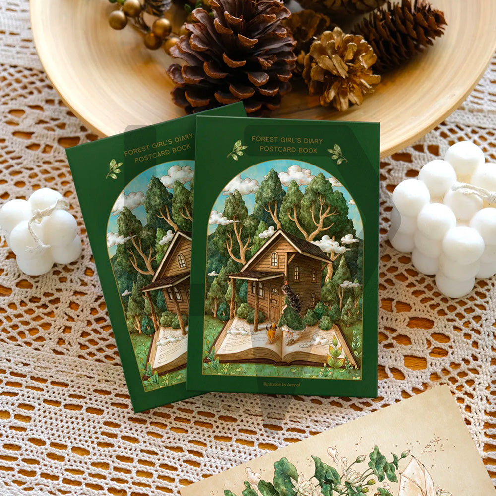 Aeppol Forest Girl 2026 Diary & Illustration Goods Collection 애뽈의 2026 숲소녀 다이어리 & 달력