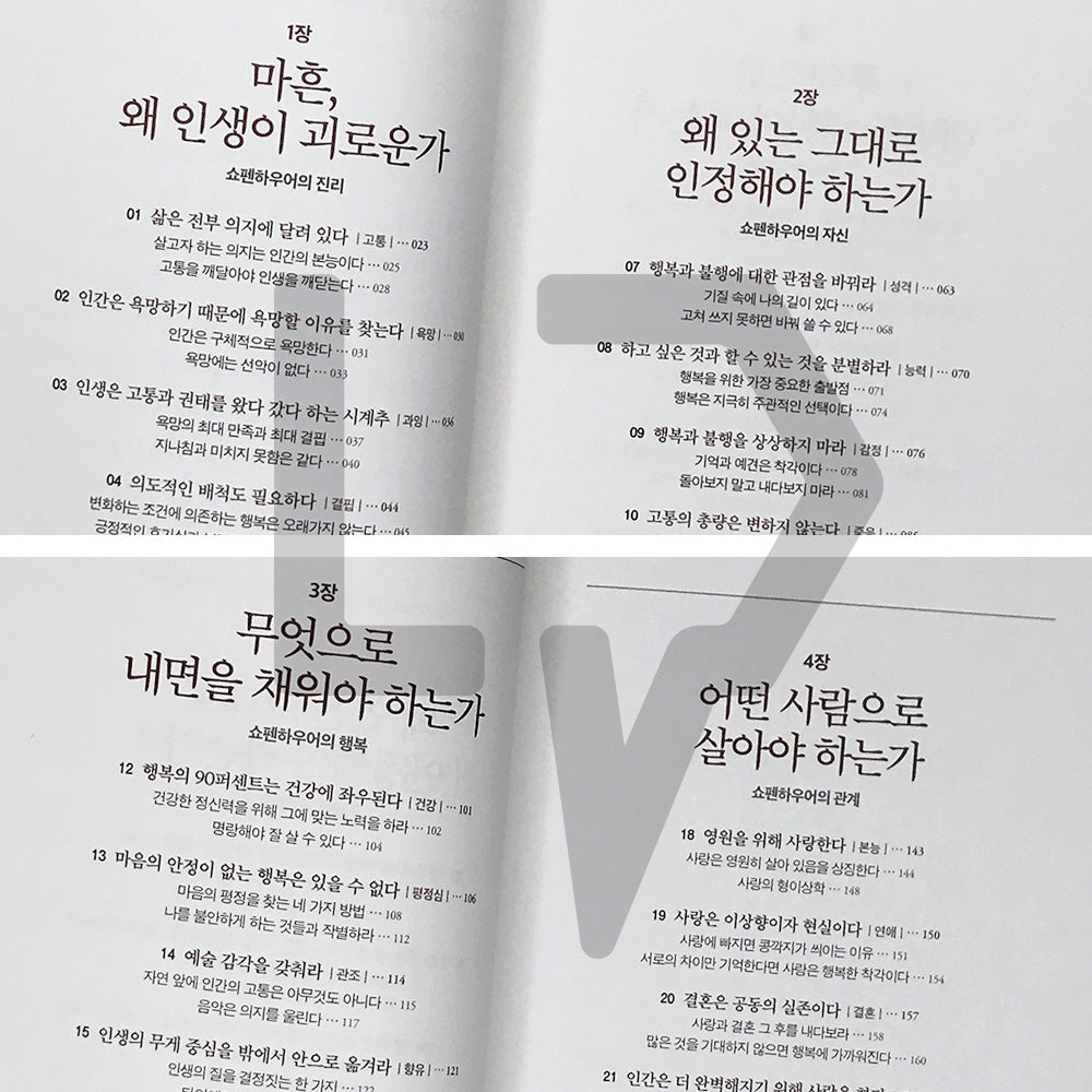 Schopenhauer at Forty: A Philosophy Lesson for Overcoming Life’s Crises 마흔에 읽는 쇼펜하우어