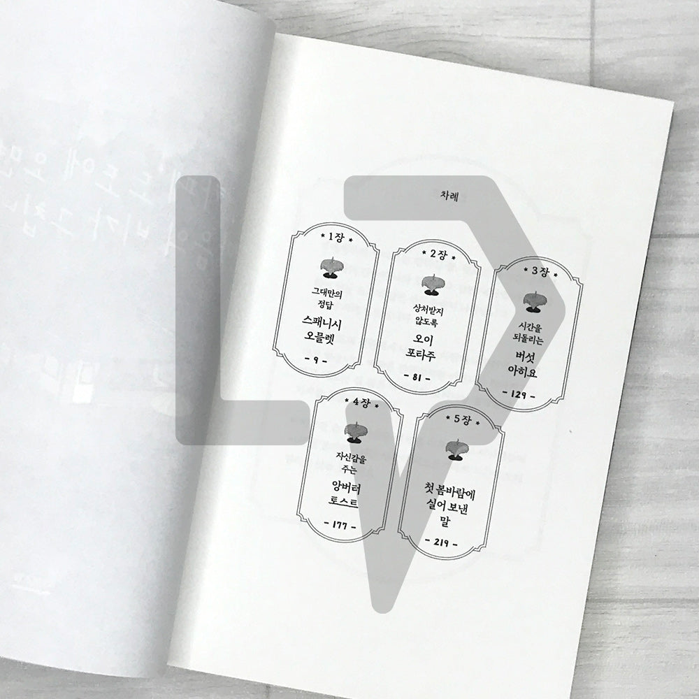 When You Come to Cafe Dodo, the Rain in Your Heart Stops (On a tiring day, take shelter from the rain at Cafe Dodo) 카페 도도에 오면 마음의 비가 그칩니다 - Life Pattern Korea