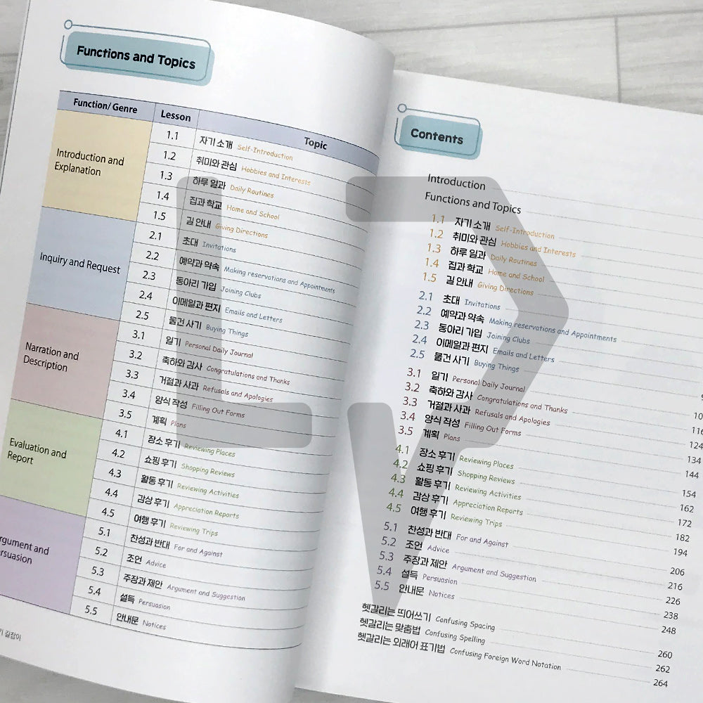 Guided Korean Writing for the Real World (Beginner-Intermediate) 실생활 한국어 쓰기 길잡이(초-중급)