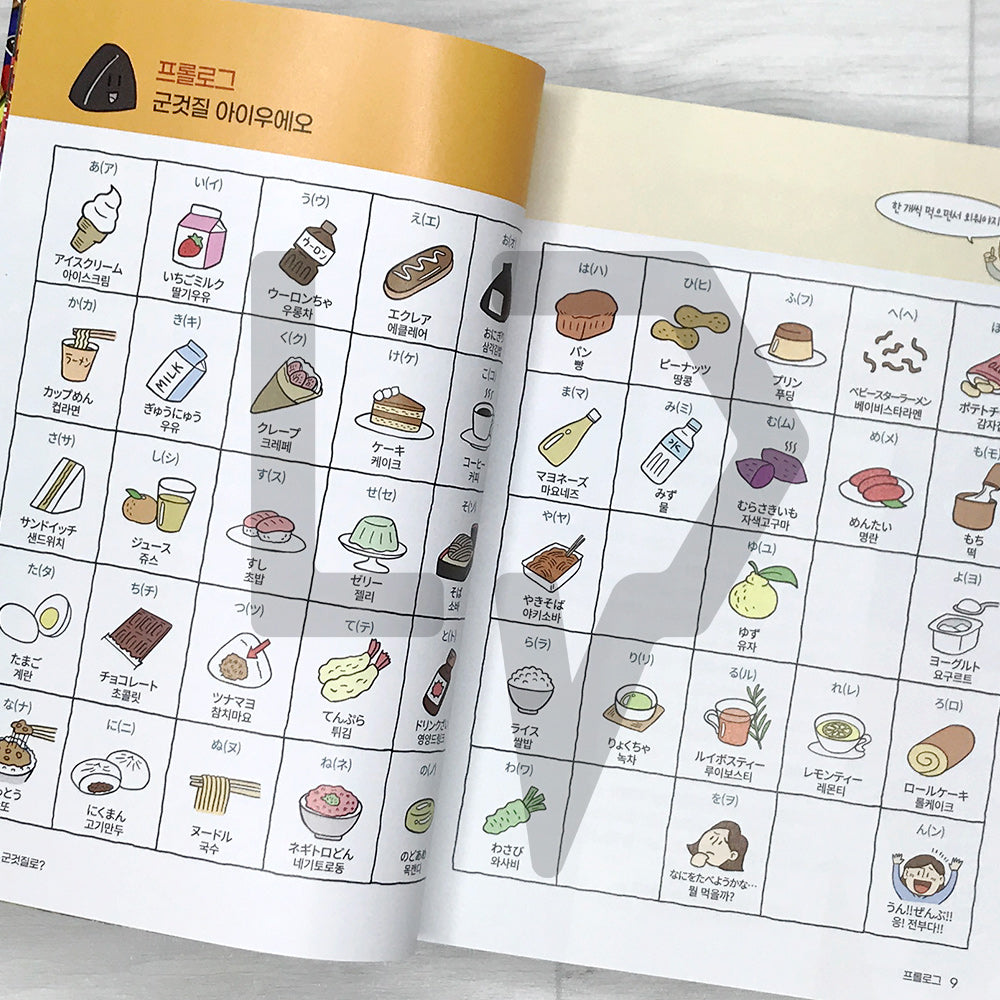 Learning Japanese through Snacks 일본어를 군것질로?