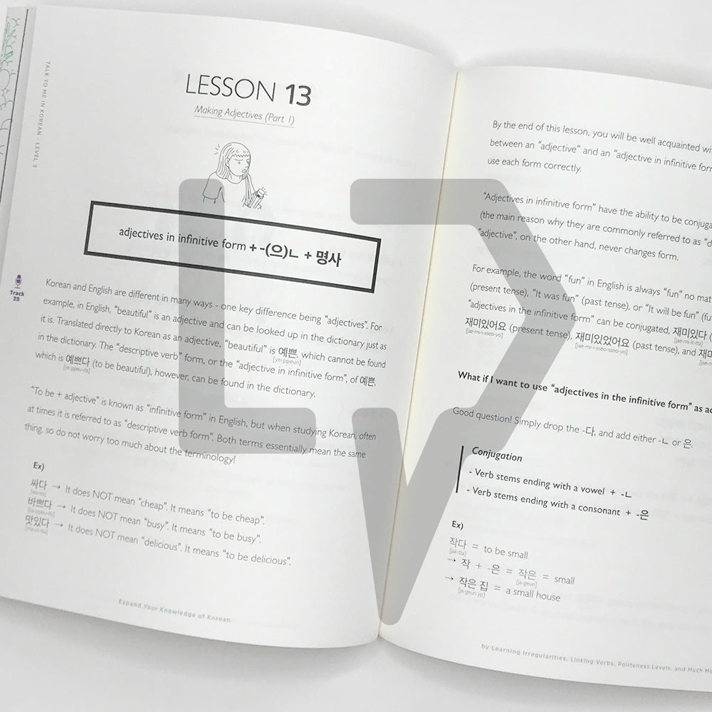 Talk To Me In Korean (TTMIK) Grammar Textbook Level 3 - Life Pattern Korea