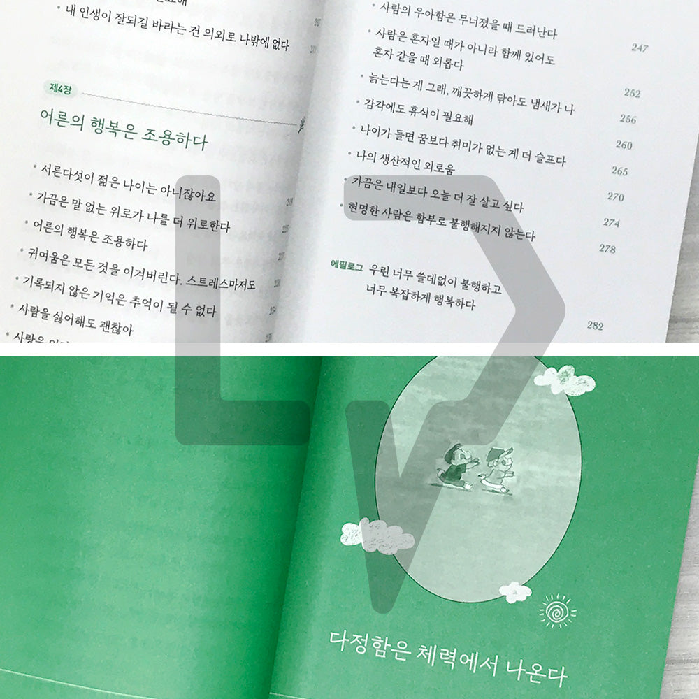 Adult Happiness is Quiet 어른의 행복은 조용하다