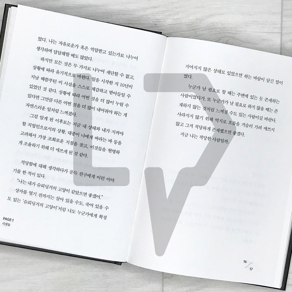 The Moderate Person 적당한 사람
