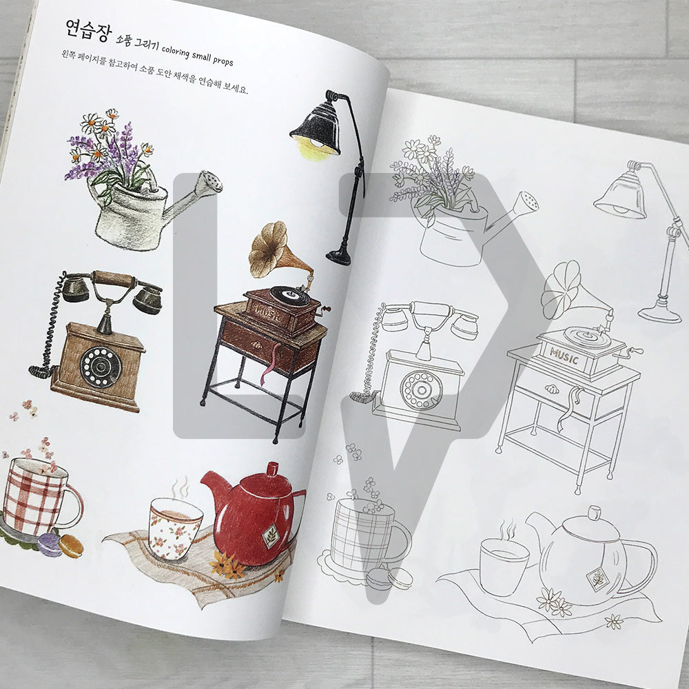 Longed-for Season: Repainting Our Stories Coloring Book 그리운 계절: 다시 그리는 우리들의 이야기 컬러링북