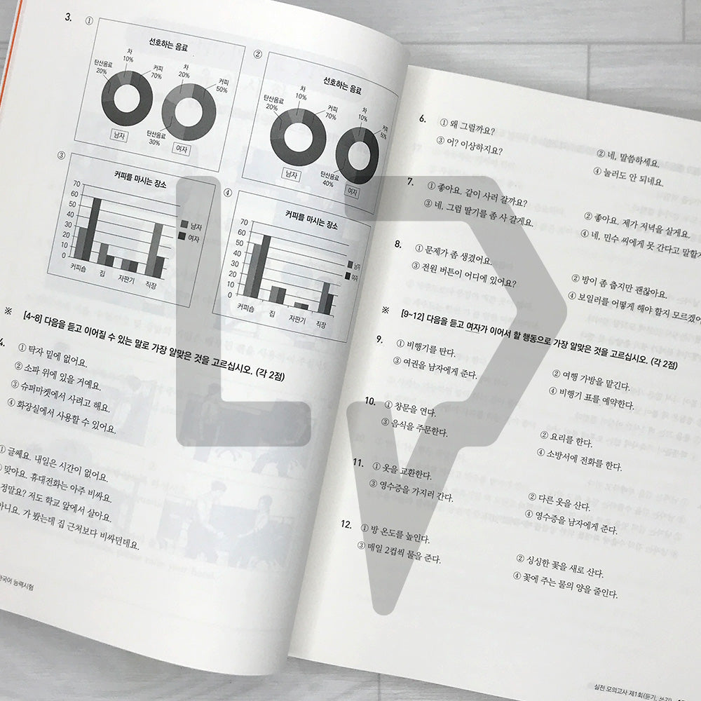 Sure Pass TOPIK 2 Mock Exams 한국어뱅크 일단합격 한국어능력시험 토픽 2 실전 모의고사 - Life Pattern Korea