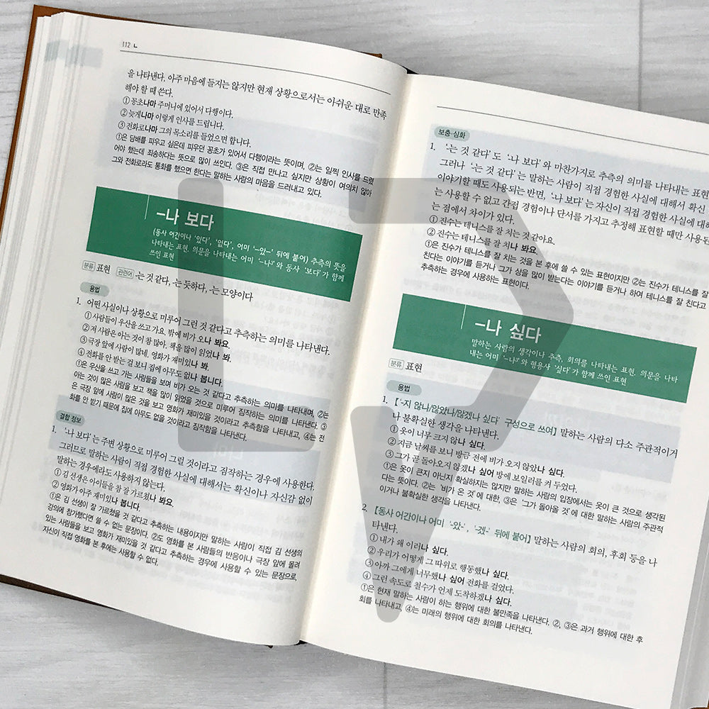 Korean Grammar for Foreigners 2 (Usage) by National Institute of the Korean Language 외국인을 위한 한국어 문법 2 용법편