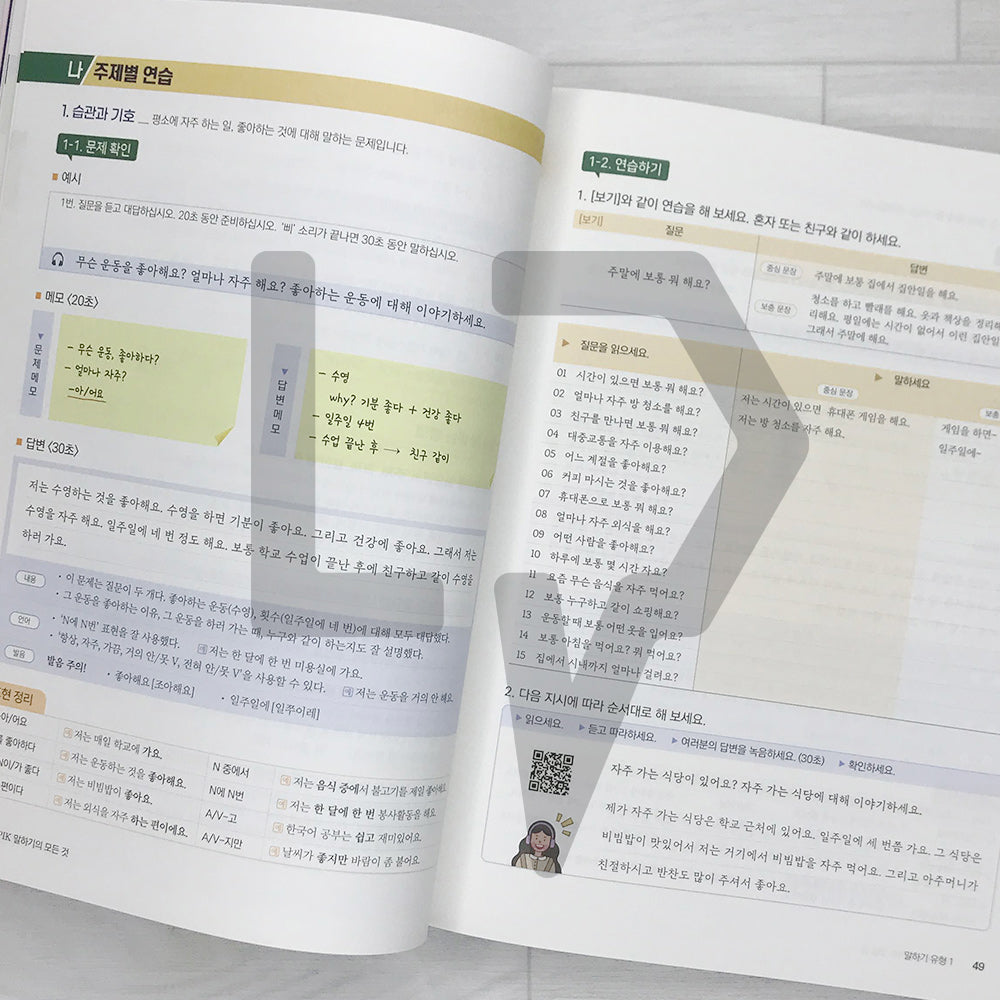 All About Korean TOPIK Speaking 토픽 말하기의 모든 것