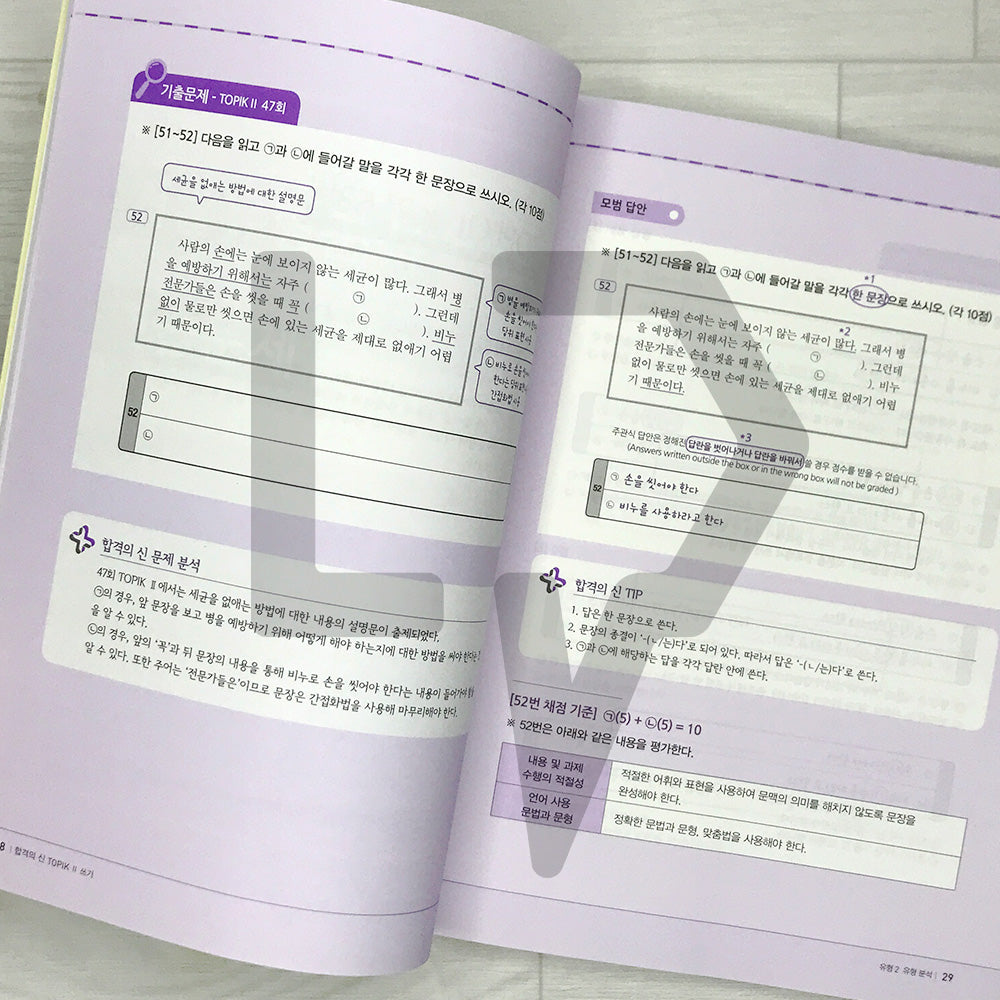 Master of Success New TOPIK 2 Writing Intermediate/Advanced (Levels 3–6) 한국어뱅크 합격의신 한국어능력시험 토픽 2 쓰기 중고급(3-6급)