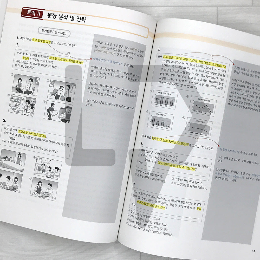 HOT TOPIK 2 Actual Test 한국어능력시험 핫토픽 2 실전모의고사