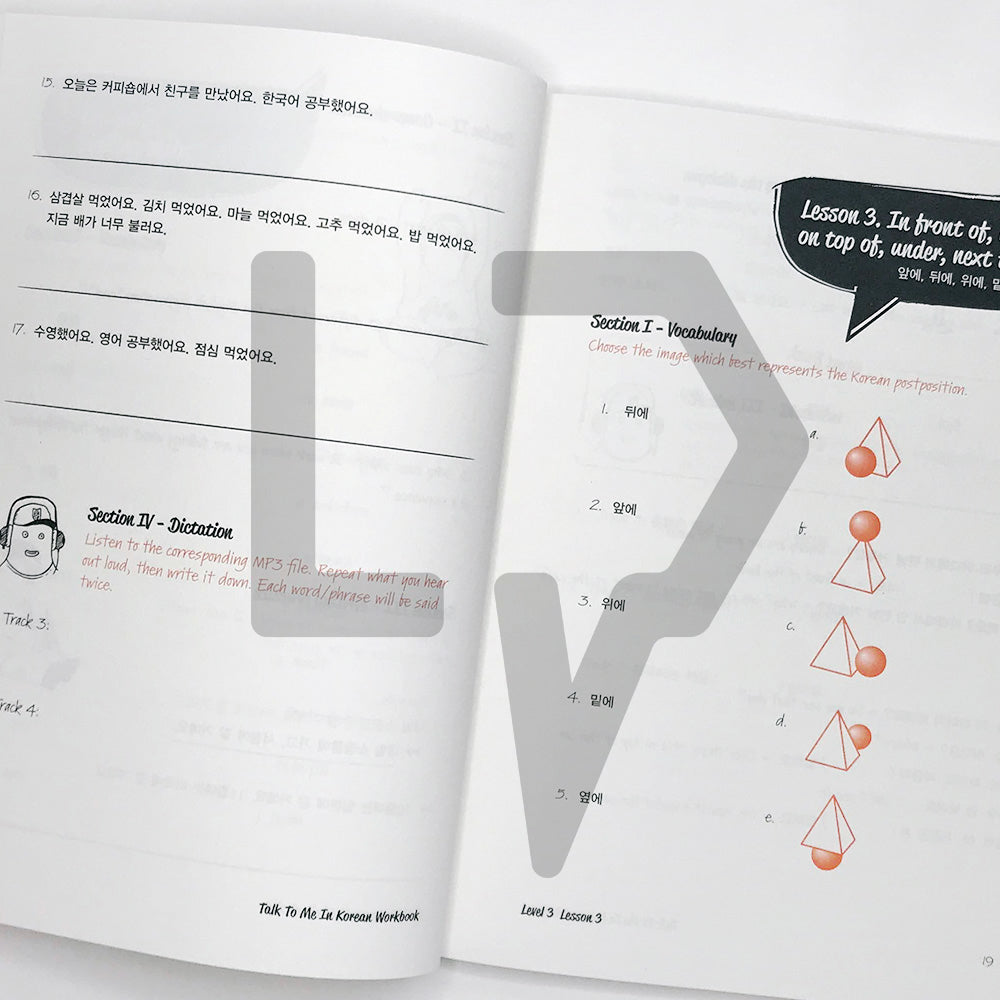 Talk To Me In Korean (TTMIK) Workbook Level 3 - Life Pattern Korea