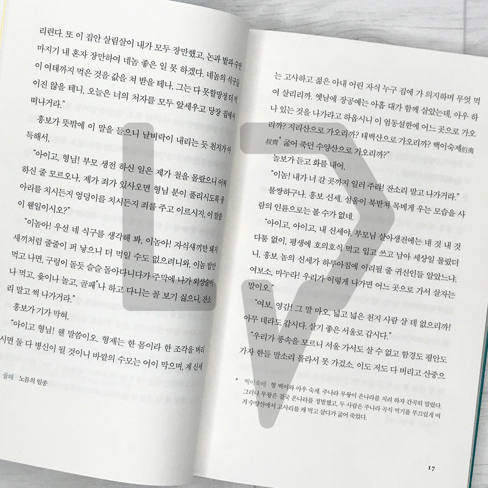 The Story of Heungbu 흥부전 SeoHae Korean Classical Literature Series 6