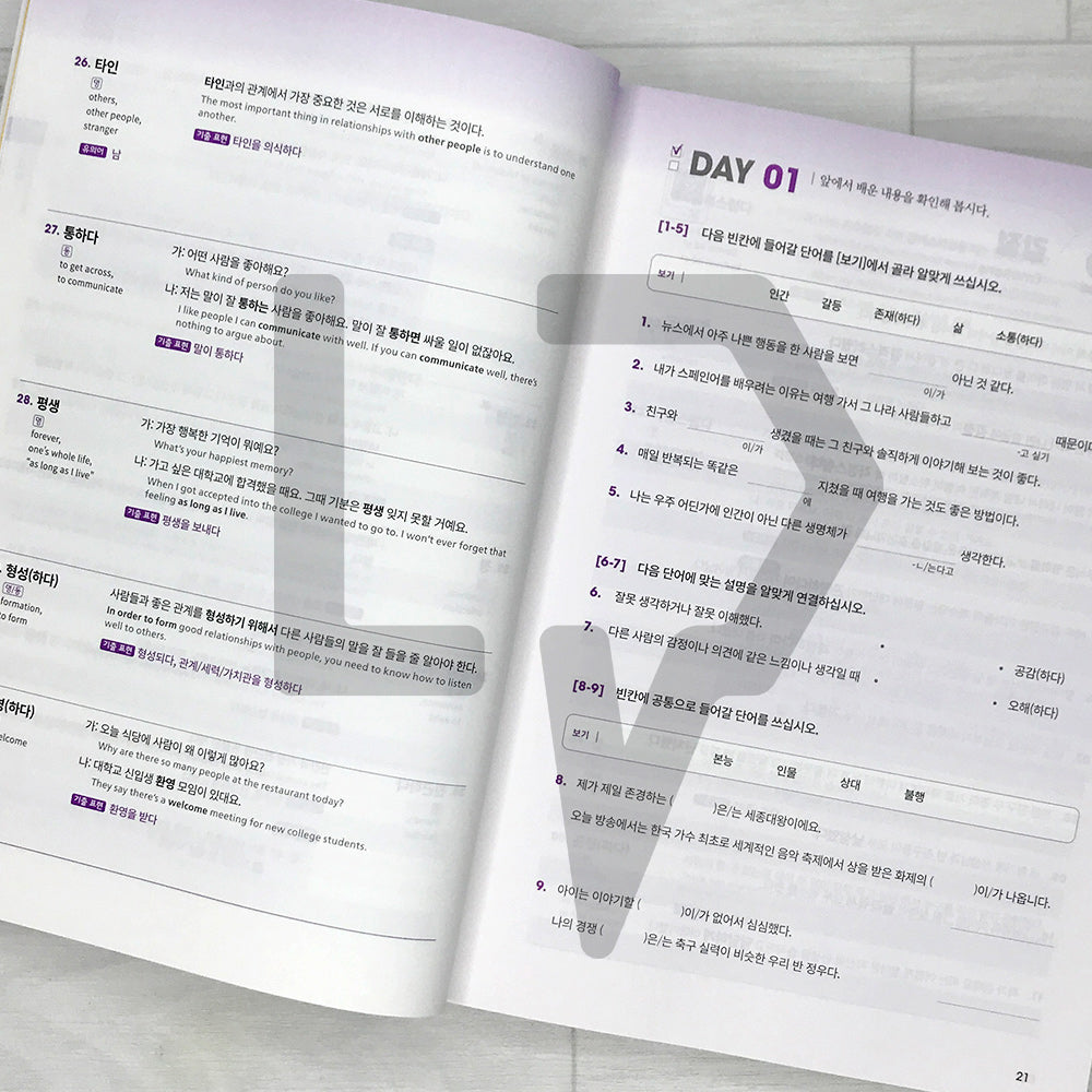TOPIK 2 Vocabulary in 50 Days