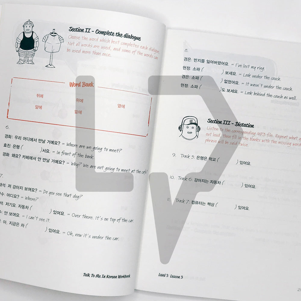 Talk To Me In Korean (TTMIK) Workbook Level 3 - Life Pattern Korea