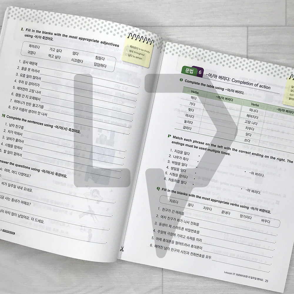 My First Korean 3 Advanced Workbook