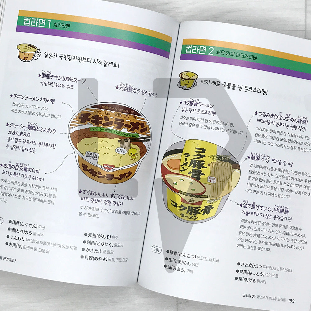 Learning Japanese through Snacks 일본어를 군것질로?