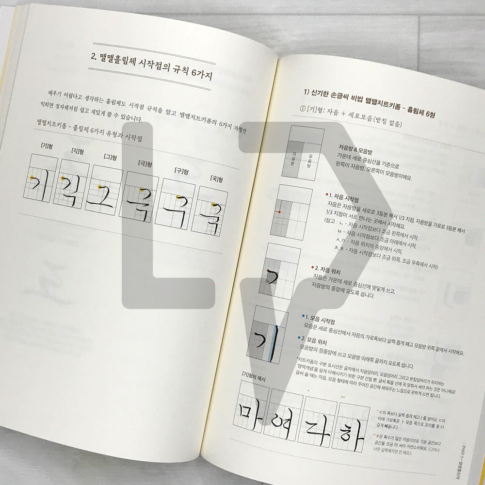 MaelMaelChaekirang Daily Handwriting Class 맬맬책이랑 손글씨 수업