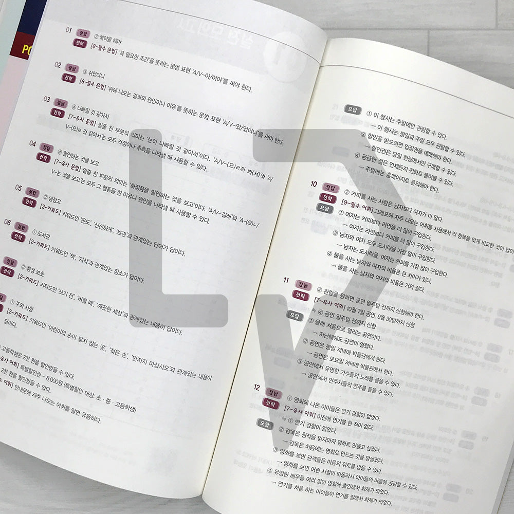 TOPIK 2 Reading Master 시대에듀 한국어능력시험 토픽 2 읽기 전략 마스터 (2025)