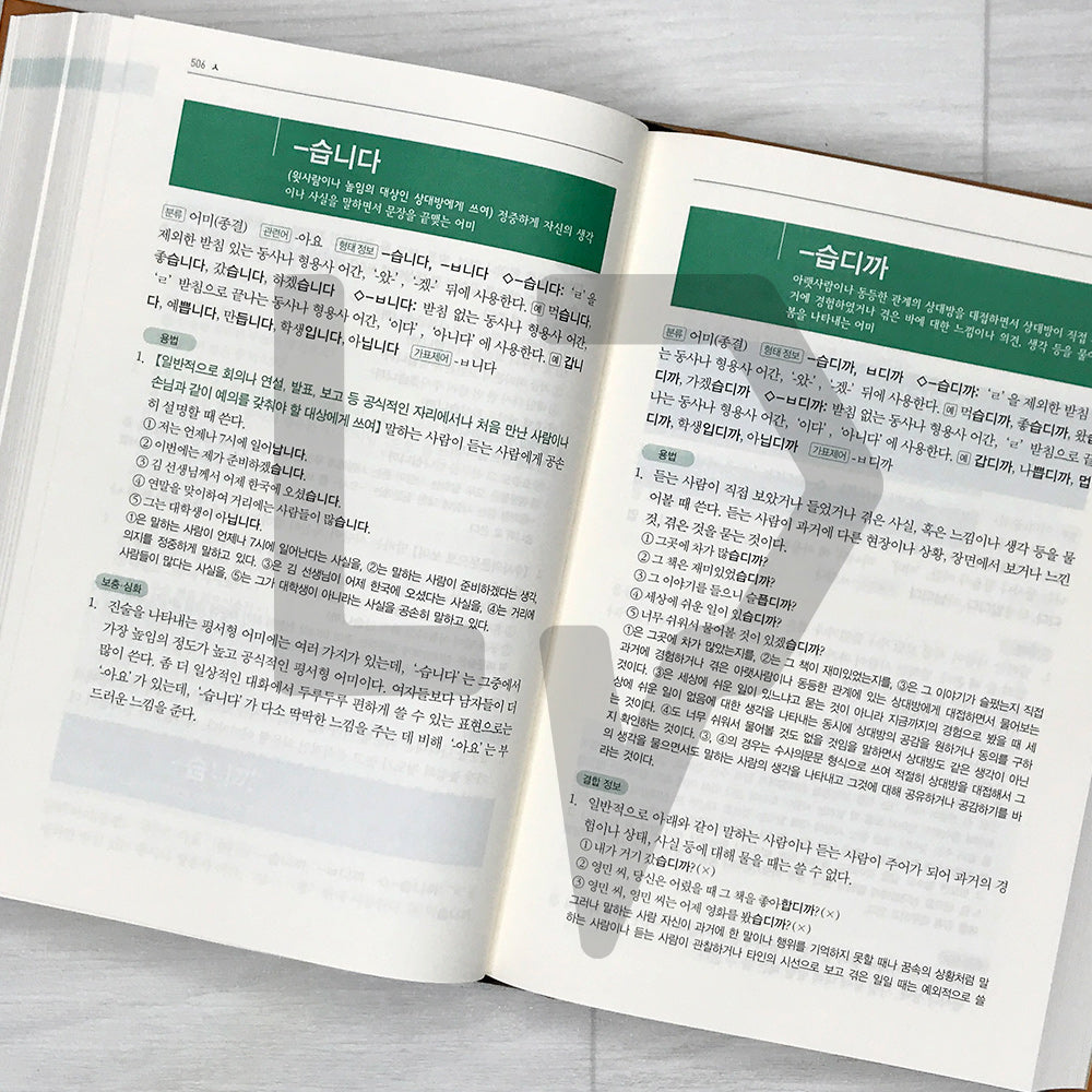 Korean Grammar for Foreigners 2 (Usage) by National Institute of the Korean Language 외국인을 위한 한국어 문법 2 용법편