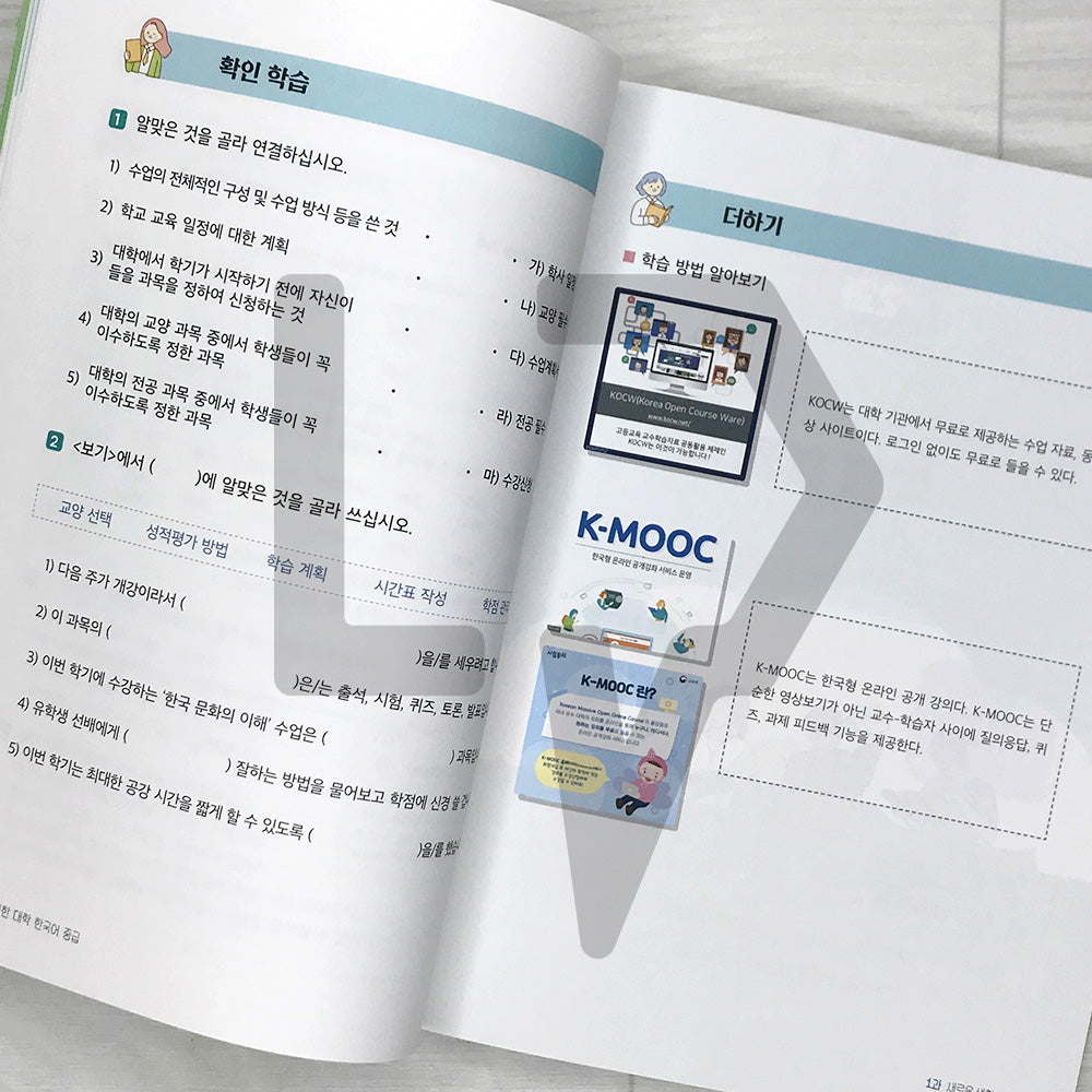 Practical Korean Language for Foreign Students: Intermediate 유학생을 위한 대학 한국어 중급