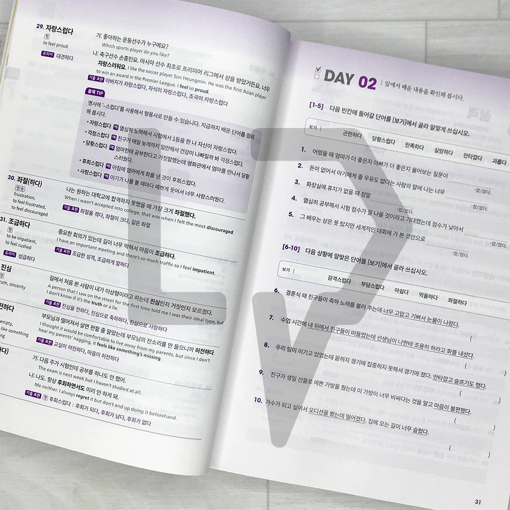 TOPIK 2 Vocabulary in 50 Days