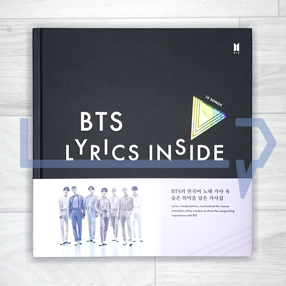 BTS Lyrics Inside - Life Pattern Korea