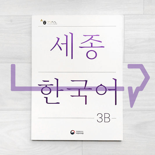 Sejong Korean Student Book 세종한국어 3B (2022 Edition)