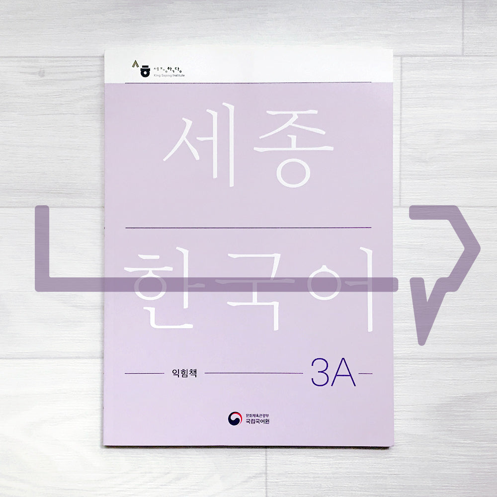 Sejong Korean Workbook 세종한국어 익힘책 3A (2022 Edition)