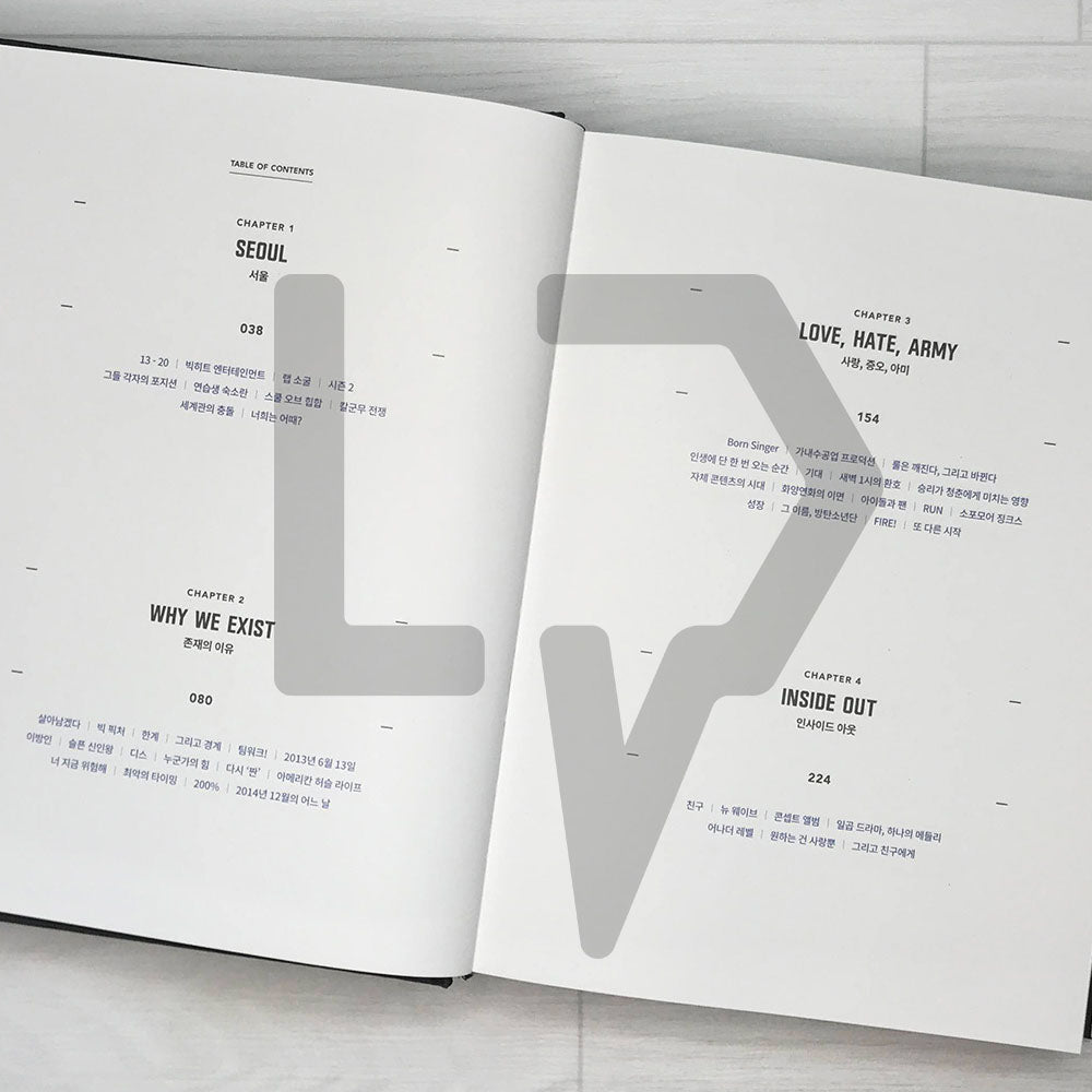 Beyond The Story: 10-Year Record of BTS 비욘드 더 스토리 - Life Pattern Korea