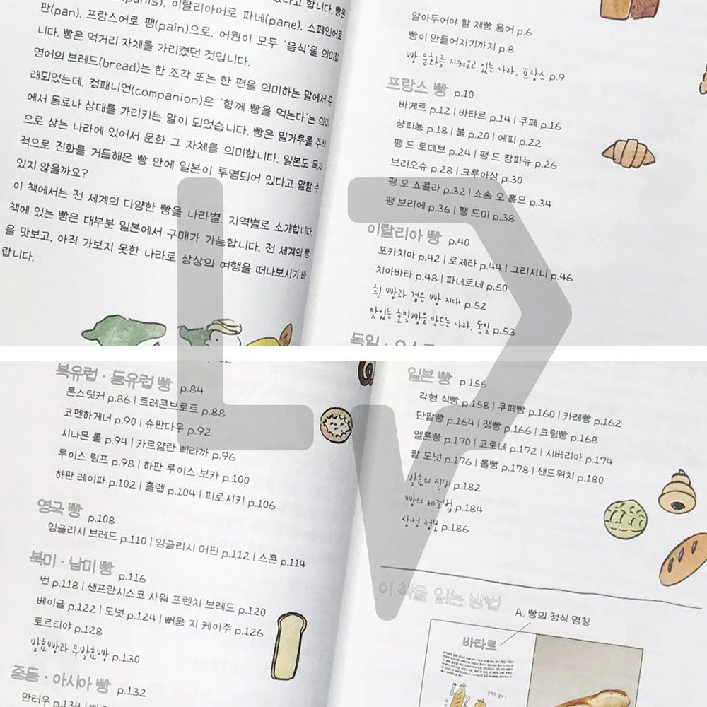 Cute Breads of the World 세계의 귀여운 빵 - Life Pattern Korea