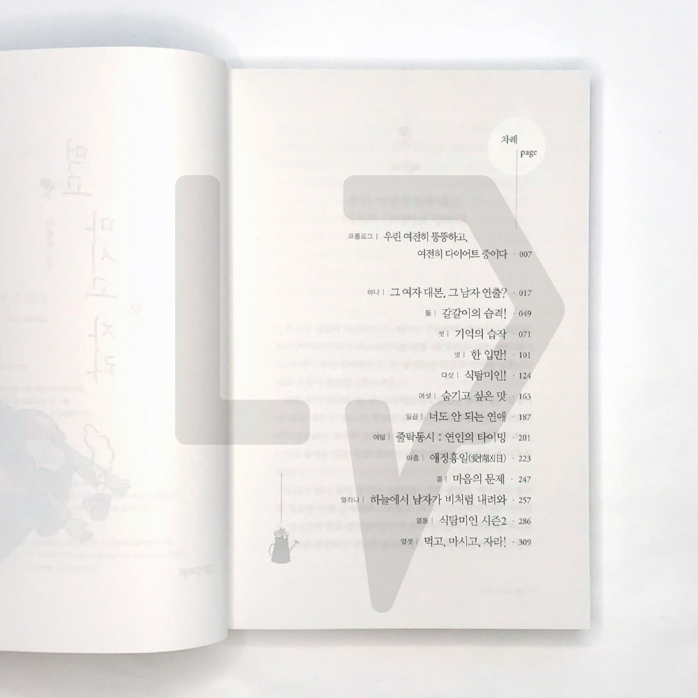 Eat, drink and sleep 먹고 마시고 자라 - Life Pattern Korea