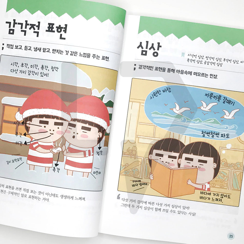 One cut picture dictionary for elementary Korean language principle 초등 국어개념 한 컷 그림사전 - Life Pattern Korea