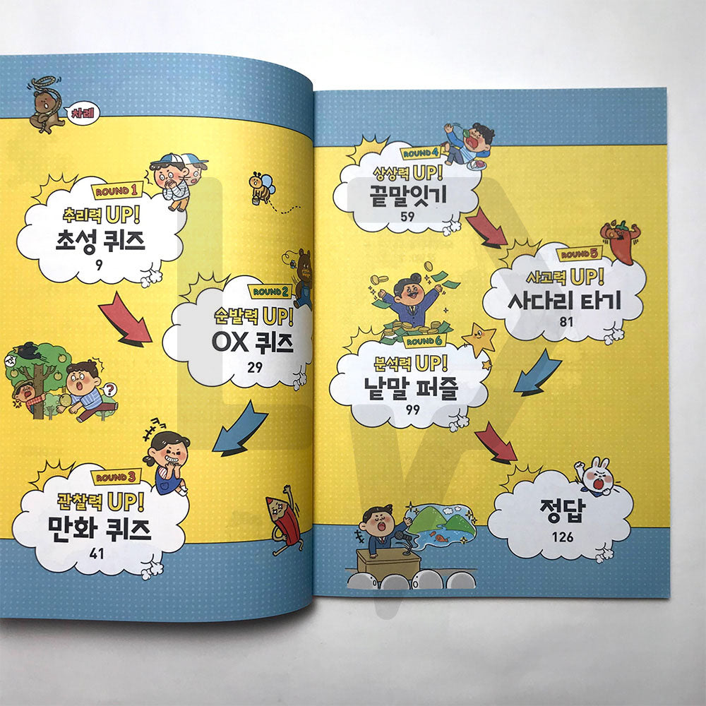 Korean Expression Quiz King for Elementary School 도전! 초등 국어 표현력 퀴즈왕 - Life Pattern Korea