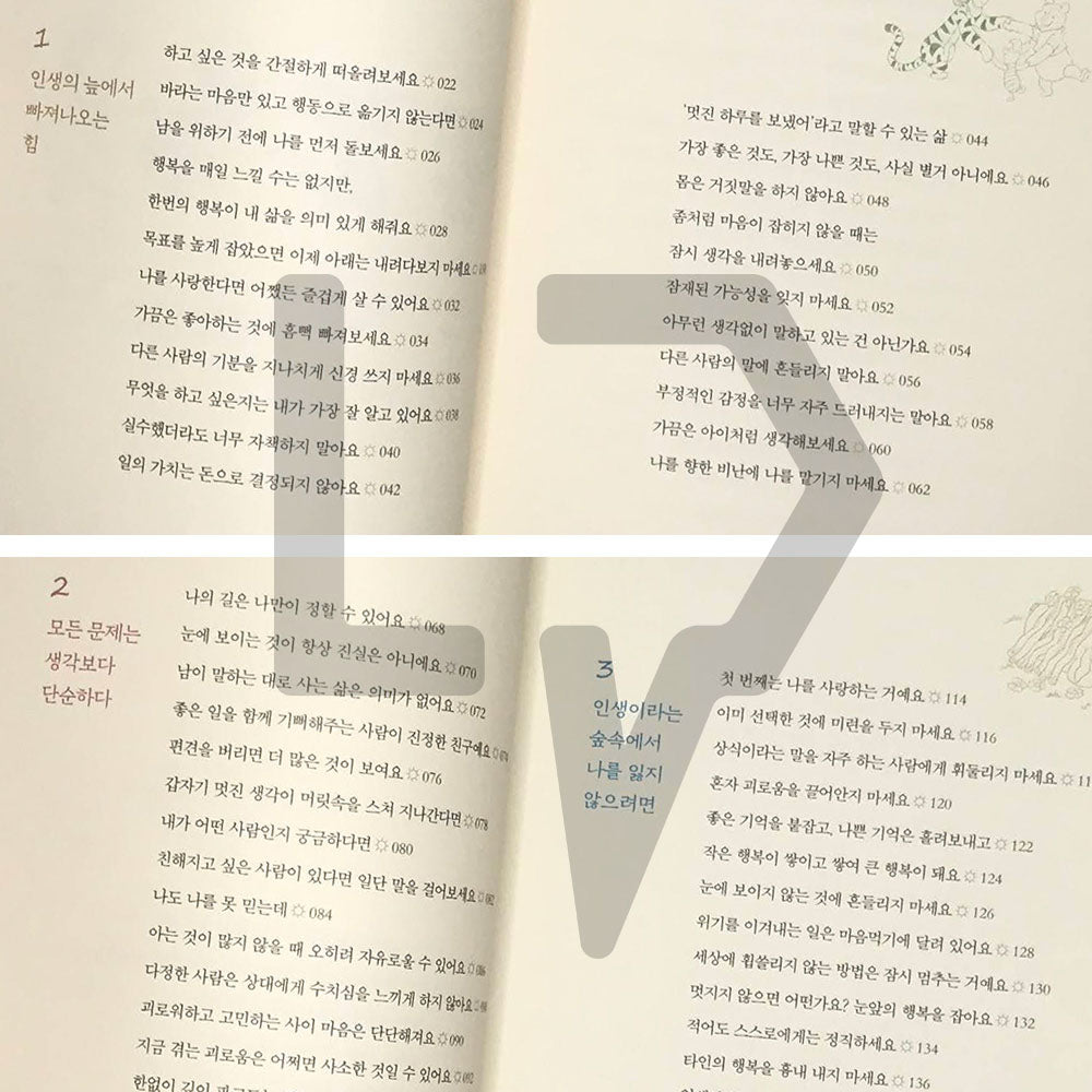 Winnie the Pooh, Happiness is There Everyday 곰돌이 푸, 행복한 일은 매일 있어 - Life Pattern Korea
