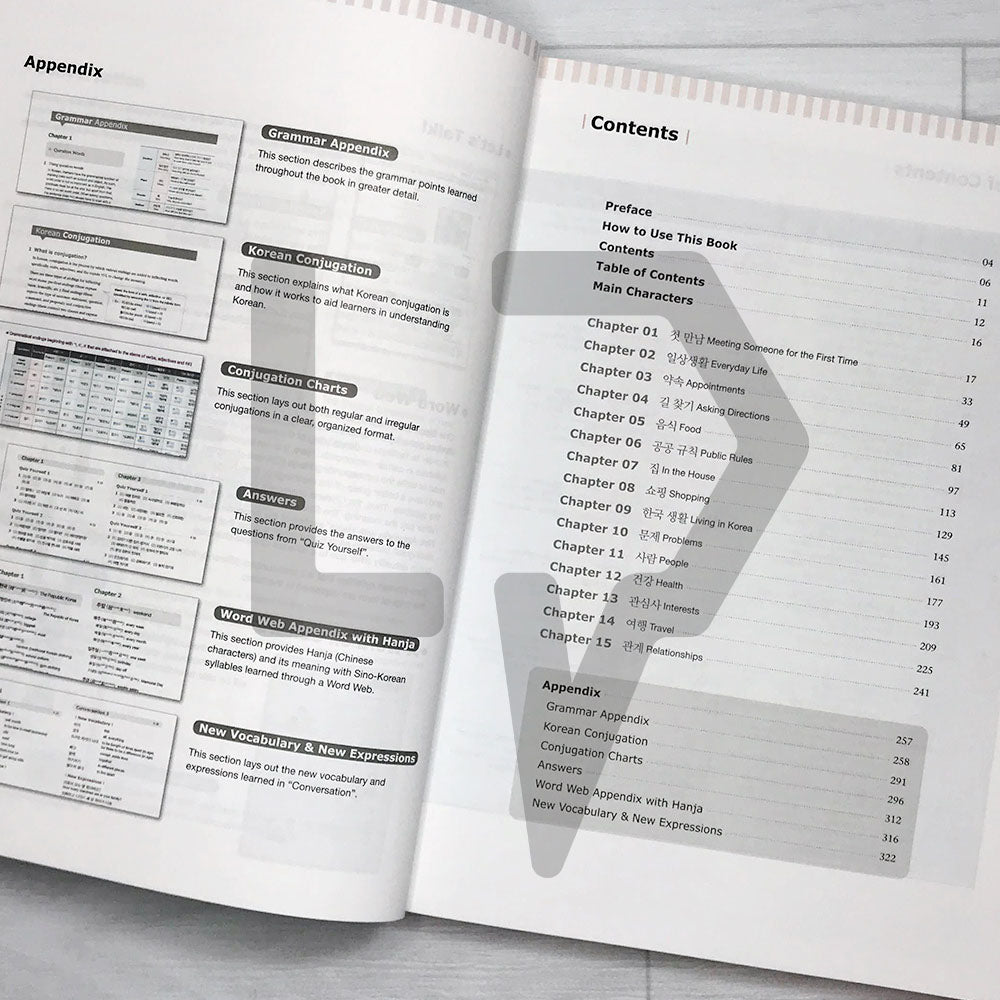 Korean Made Easy Intermediate 2nd Edition - Life Pattern Korea