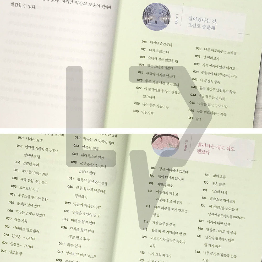 The Comfort Book 위로의 책