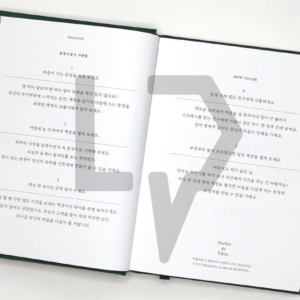 Sentence Collector 문장수집가 2 Small Success - Life Pattern Korea