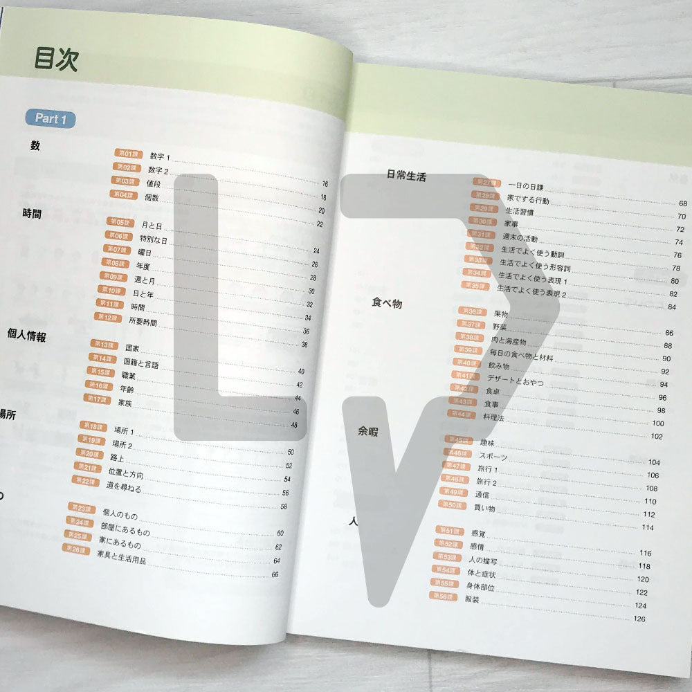 Korean Made Easy Vocabulary (Japanese Ver.) 2nd Edition - Life Pattern Korea