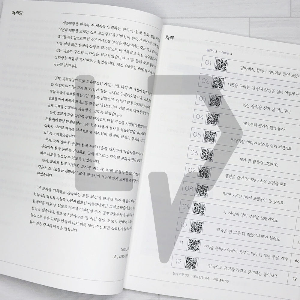 Sejong Korean Workbook 세종한국어 익힘책 3B (2022 Edition)