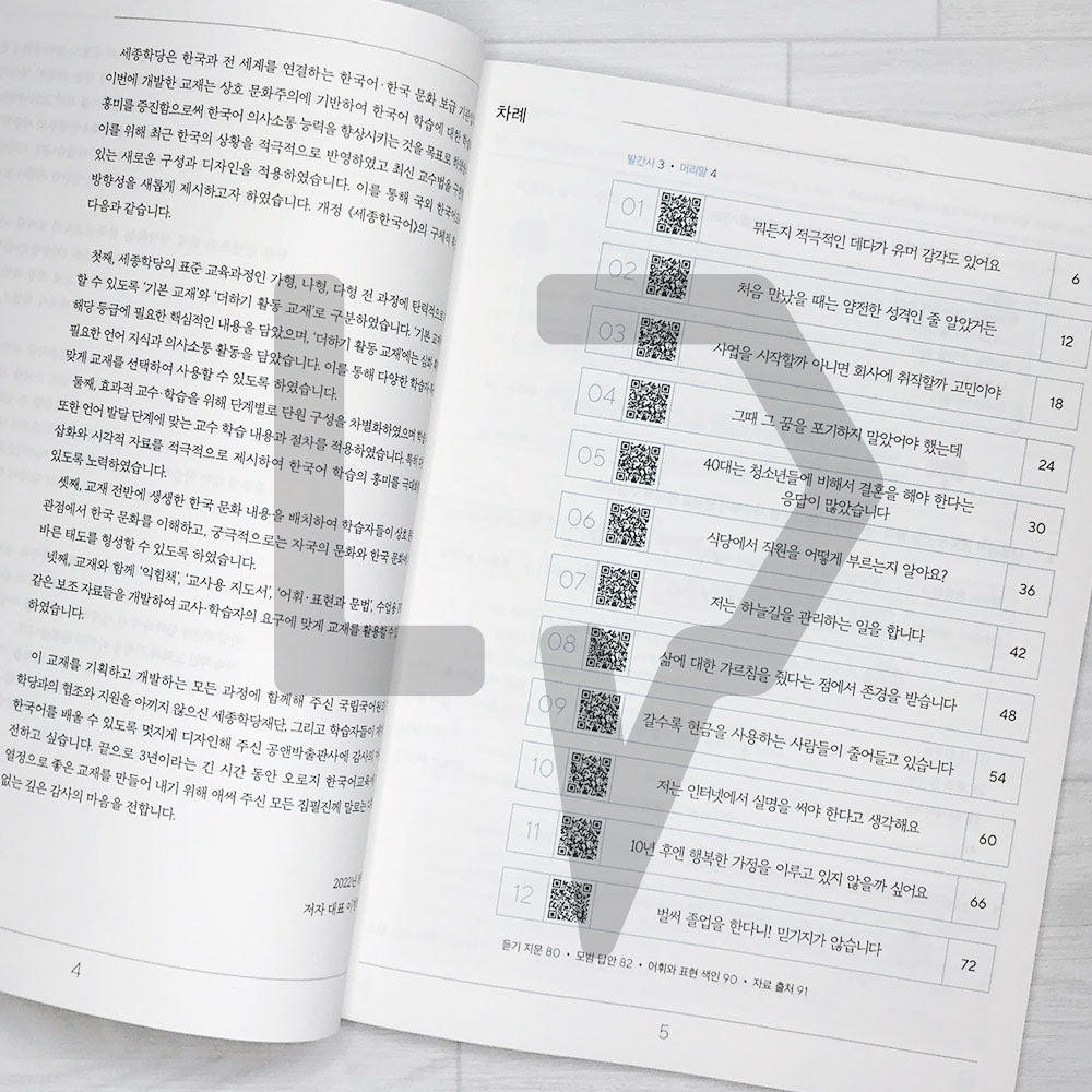Sejong Korean Extension Activity Book 세종한국어 더하기 활동 4B (2022 Edition)