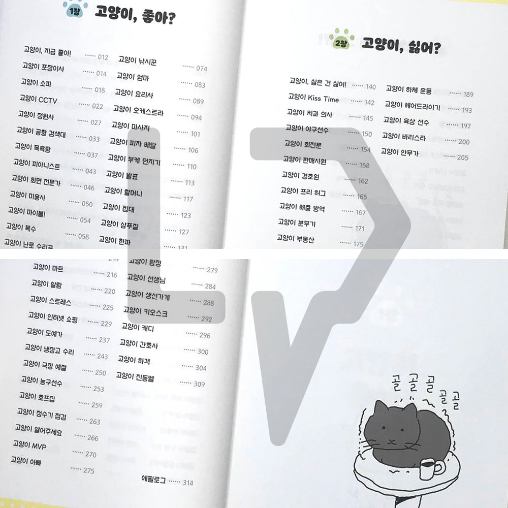 Cat short cartoon 고양이 단편 만화 - Life Pattern Korea