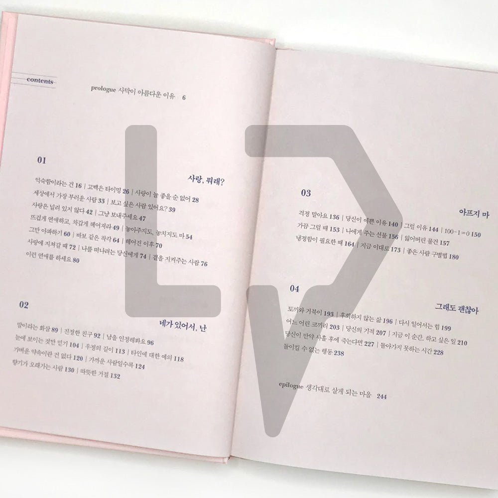 What I Want to Say to You 너에게 하고 싶은 말 - Life Pattern Korea