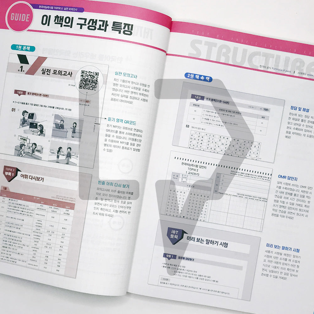 TOPIK 2 Mock Tests 토픽 2 실전 모의고사 (2022) - Life Pattern Korea