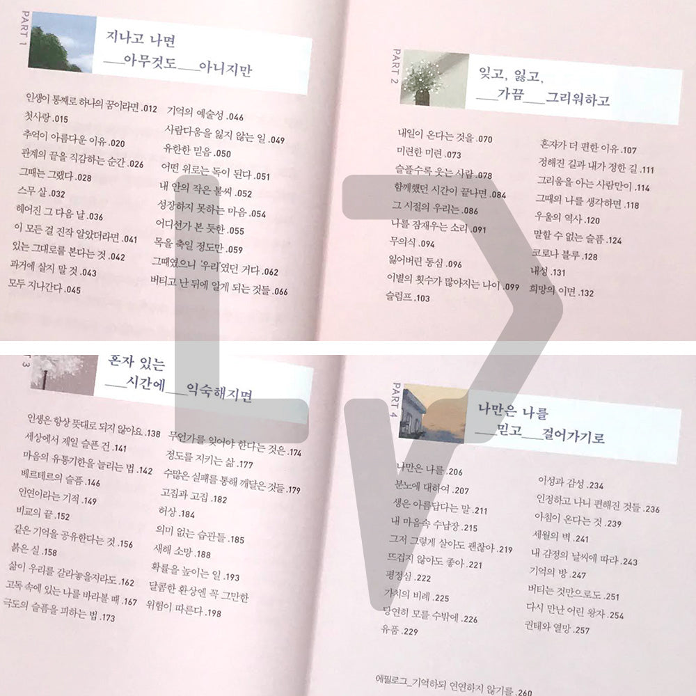 Sometimes, I don't like myself but I feel affectionate 나는 가끔 내가 싫다가도 애틋해서 - Life Pattern Korea