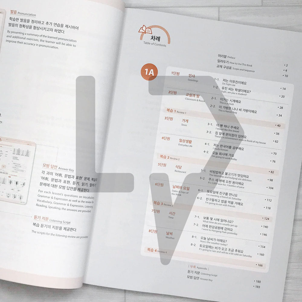 SNU Korean Plus Workbook 서울대 한국어 플러스 워크북 1A - Life Pattern Korea