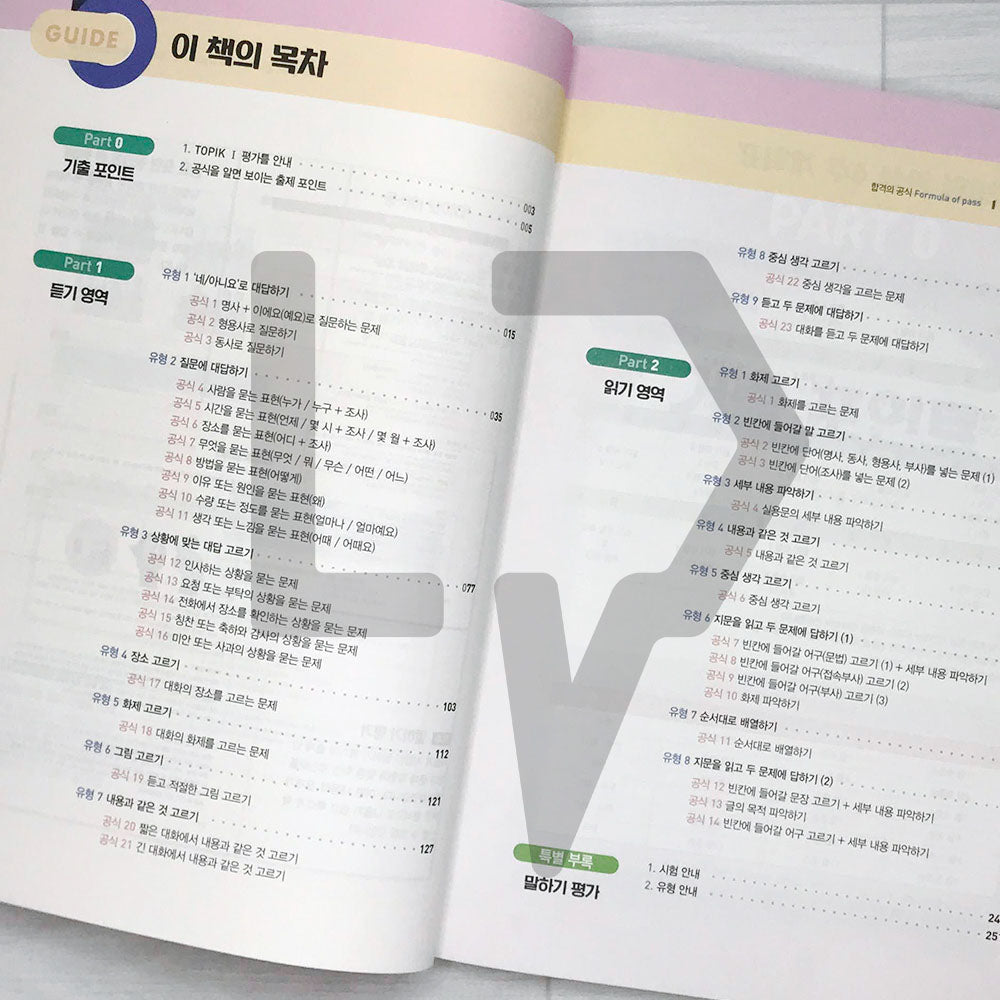 TOPIK 1 Short-term Course 토픽 1 단기완성 (2023) - Life Pattern Korea