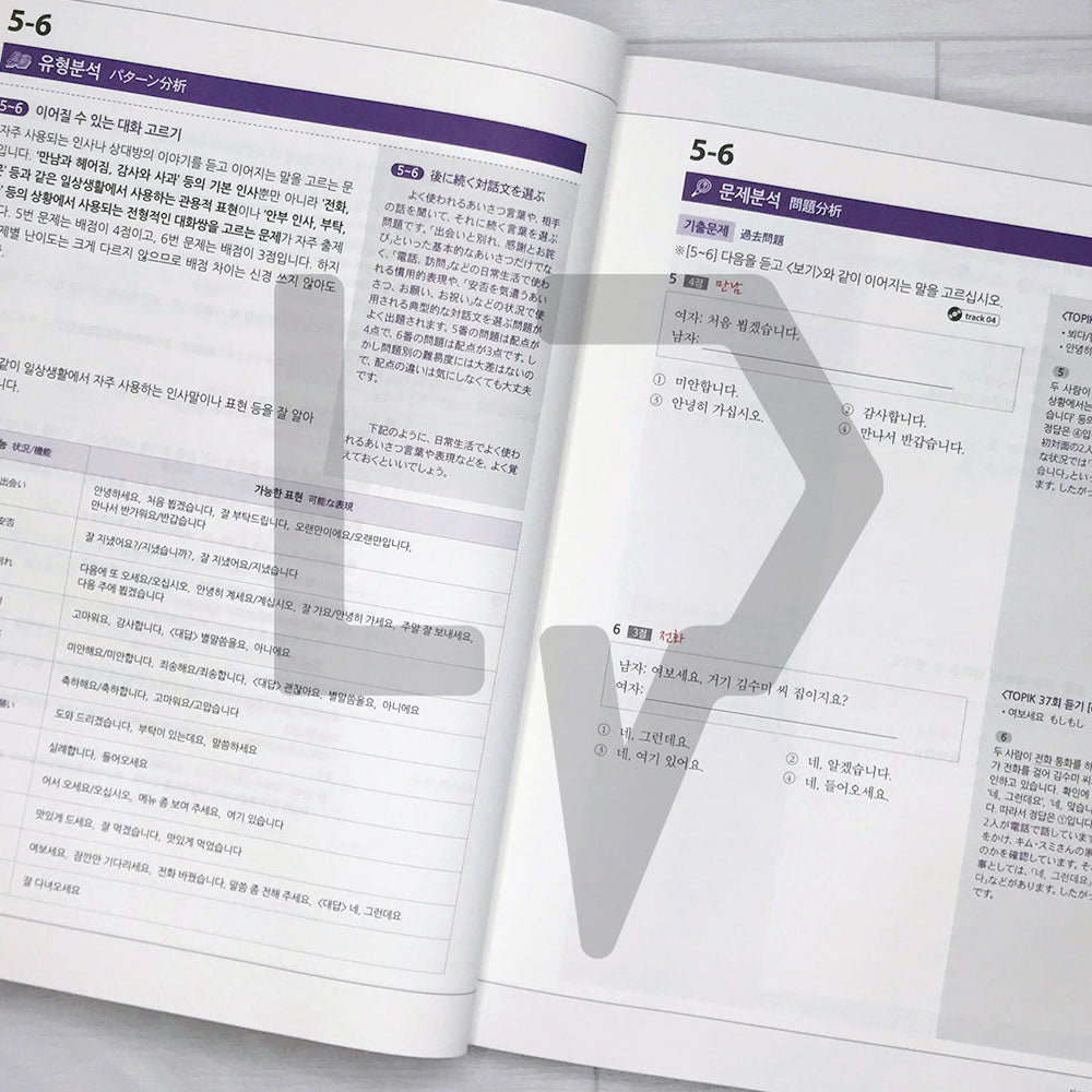 Korean Language Bank TOPIK 1: OK with this one book 한국어뱅크 토픽 1 한 권이면 OK (Japanese) - Life Pattern Korea