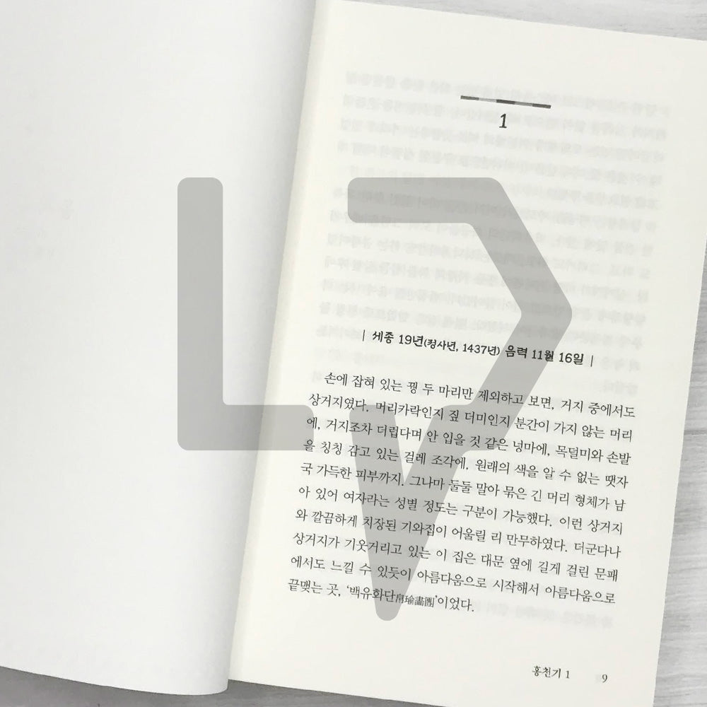 Lovers of the Red Sky 홍천기 Vol. 1 - Life Pattern Korea