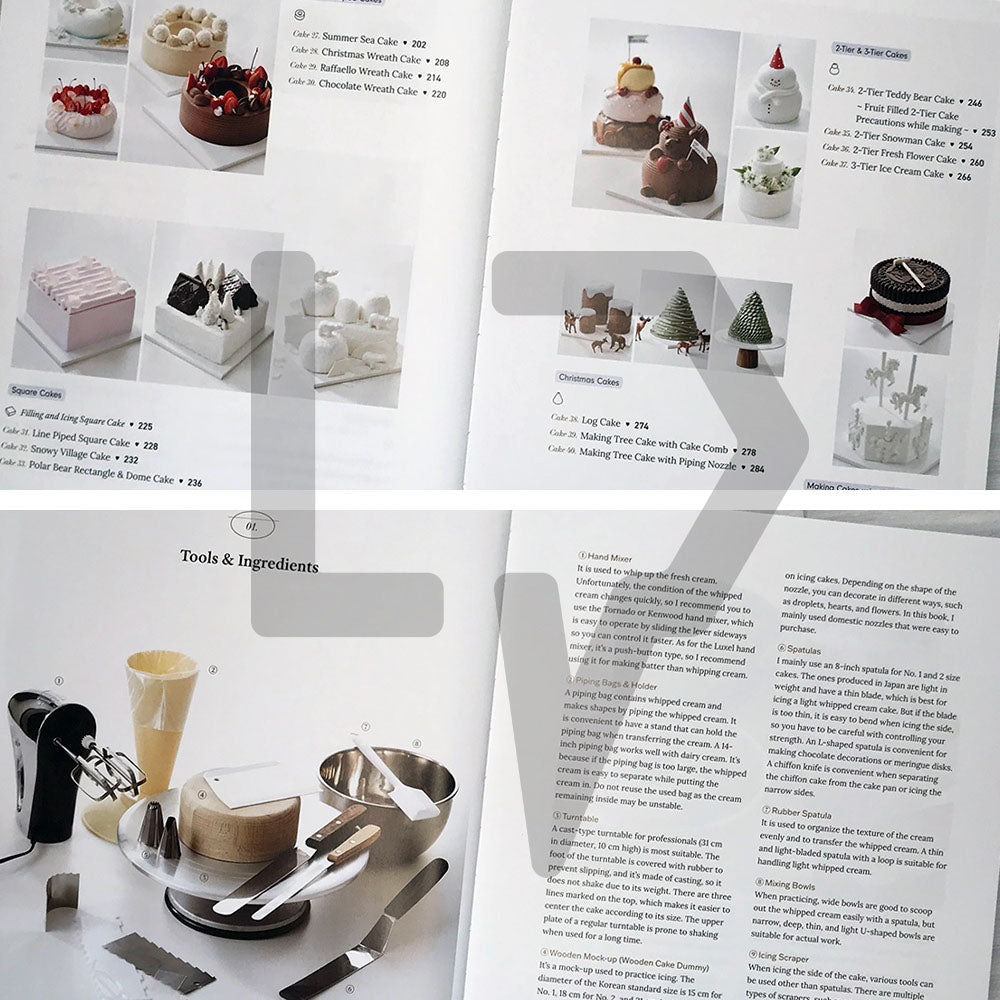 Cake Design Recipe: Congmom's Cake Diary 2 - Life Pattern Korea