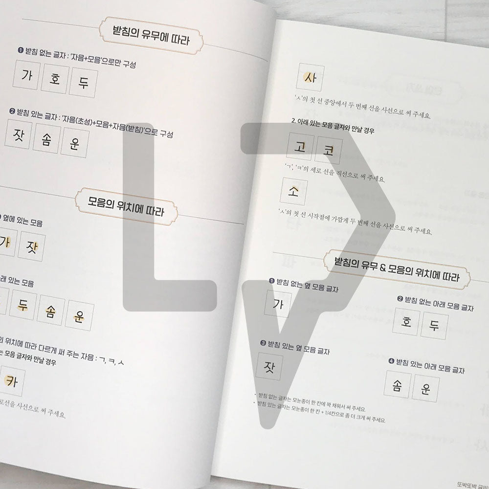 Ddoddan’s Korean Handwriting 또딴체 손글씨 - Life Pattern Korea